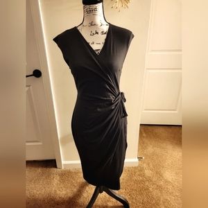 Faux Wrap Dress